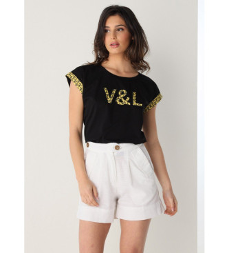Victorio & Lucchino, V&L para mujer. 3544707 Short con bolsillos laterales blanco (36), Casual, Algodón