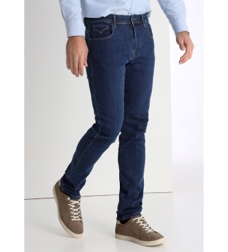 Victorio & Lucchino, V&L para hombre. 600107160 Jeans brush lavado medio azul (40), Casual, Algodón, Denim