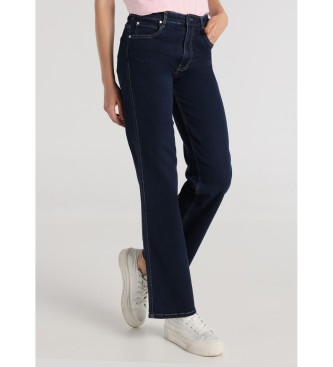 Victorio & Lucchino, V&L para mujer. 300208154 Jeans Straight fit azul (34), Casual, Algodón, Denim