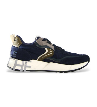 Voile blanche para hombre. 2017465 Zapatillas de piel Club 01 marino (42), Plano, Cordones, Casual, Voile blanche outlet 2024.