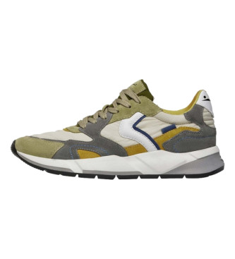Voile blanche para hombre. 2018288 Zapatillas de piel Club 19 verde (45), Plano, Cordones, Casual, Voile blanche outlet 2024.