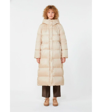 Weekend Max Mara para mulher. 2525496082600 Casaco Novak bege reversível (36), Casual, Poliéster