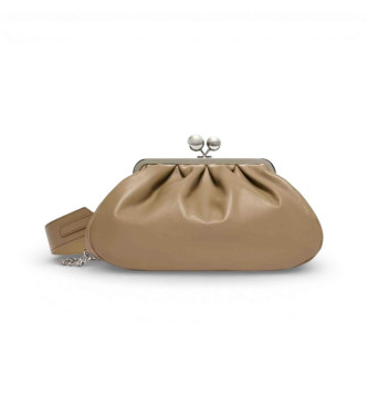 Weekend Max Mara para mujer. 2615511174600 Bolso Cubico beige (OSFA), Casual, Poliéster