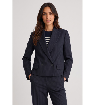 Weekend Max Mara para mujer. 2625046062650 Chaqueta Wkdcanapa marino (36), Casual, Lana, Clásico