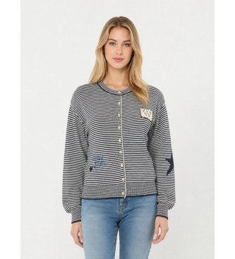 Weekend Max Mara para mujer. 2625346041650 Chaqueta Wkdteiera marino (L), Azul, Casual, Algodón, Manga larga