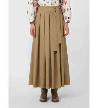 Weekend Max Mara para mujer. 2525106011600 Falda Agiate beige (XL), Casual, Algodón