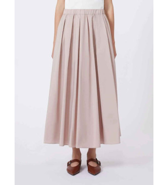 Weekend Max Mara para mujer. 2615101051600 Falda Wkdcurvato rosa (42), Casual, Algodón