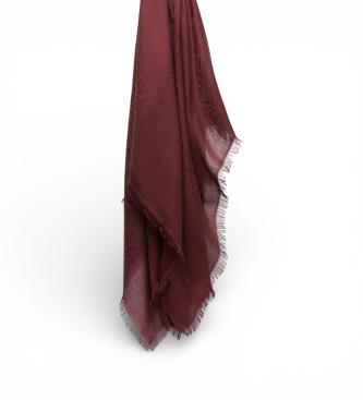 Weekend Max Mara para mujer. 2615541084600 Foulard Wkagallo granate (OSFA), Casual, Modal