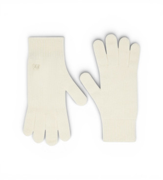 Weekend Max Mara para mujer. 2525566015600 Guantes Lea blanco (OSFA), Casual, Cachemir