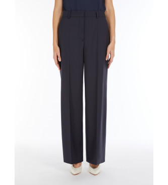 Weekend Max Mara para mujer. 2515131041600 Pantalón palazzo de lana Visivo marino (40), Casual