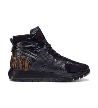 Wonders para mujer. A-2471 Botines de Piel A-Englandnegro (36), Plano, Cordones, Casual, Wonders outlet 2024.