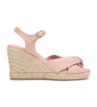 Para mujer. YH-EV42_5338_11102 Alpargatas de piel Anuk Make Up (38), 8 a 10cm, Hebilla, Casual