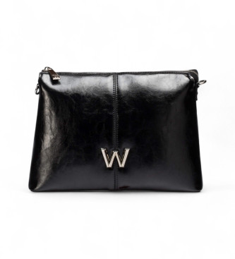 Wonders para mujer. WB-54022 Bolso Sachi negro (OSFA), Casual