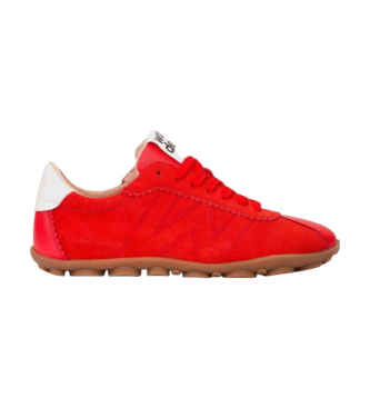 Wonders para mujer. AP-2102_941_12259 Zapatillas de Piel Nysa 02 rojo (37), Plano, Cordones, Casual