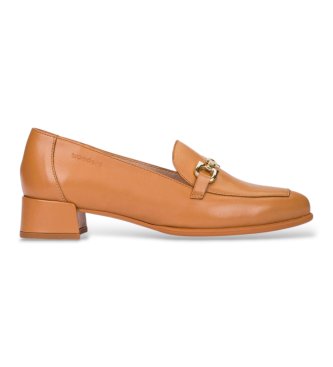 Wonders C- Mocasines de Piel Alondra 30 Marrón