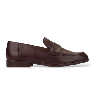 Wonders B- Mocasines de Piel Plustac 03 Marrón