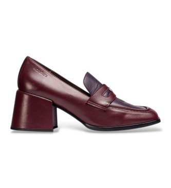 Wonders H- Mocasines de Piel Victoria 02 Burdeos