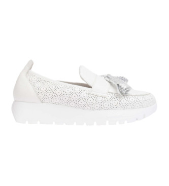 Wonders A- Mocasines de piel Materia blanco