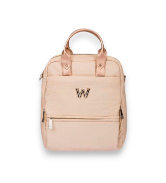Wonders para mujer. WB-52006_941_1050 Mochila Fog beige (OSFA), Casual, Nylon