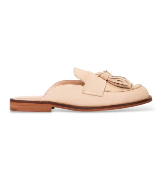Wonders A- Zuecos de Piel Coro 10 Beige