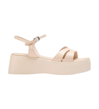 Wonders para mujer. A-3710_2024_6610 Sandalias de Piel Celina nude (41), 5 a 8cm, Hebilla, Casual