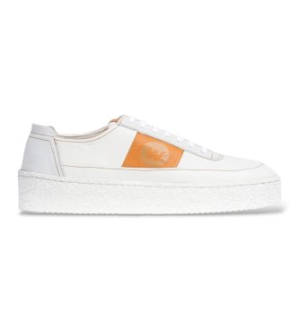 Wonders CB- Zapatillas de Piel con cordones Blanco