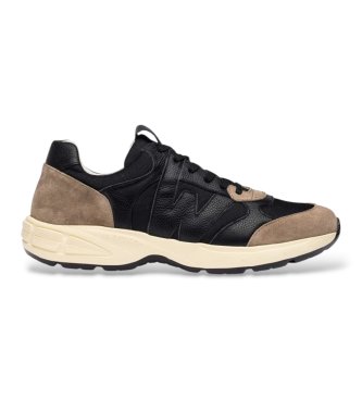 Wonders CB- Zapatillas de Piel Elian marrón