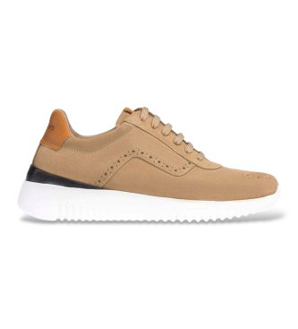Wonders CB- Zapatillas de Piel Paul beige