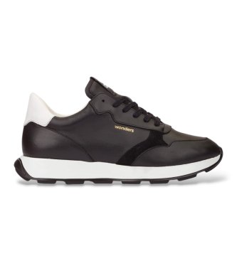 Wonders CB- Zapatillas de Piel Wabash 30 negro