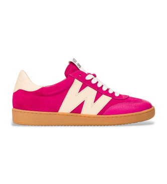 Wonders para mujer. AP-2001 Zapatillas Nubia rosa (39), Plano, Cordones, Casual