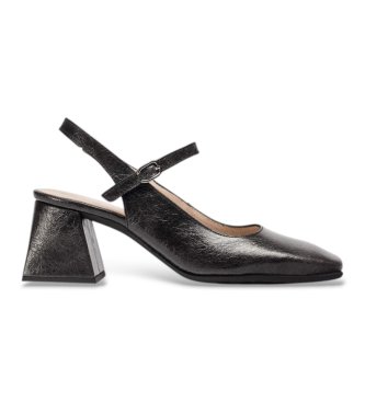 Wonders H- Zapatos Destalonados Jane Negros Negro