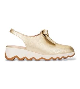 Wonders C- Sandalias de Piel Simon 02 dorado