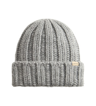 Woolrich para mujer. CFWWAC0196FRUF0766 Gorro Chunky gris (M), Casual, Lana