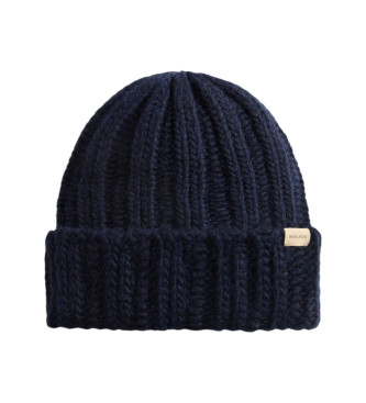Woolrich para mujer. CFWWAC0196FRUF0766 Gorro Chunky marino (M), Casual, Lana