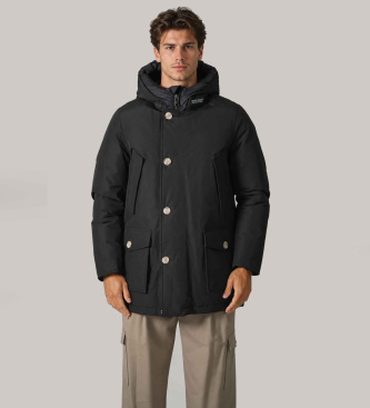 WOOLRICH - Giacca parka nera con cappuccio - Uomo - Taglia L - Immagine 2