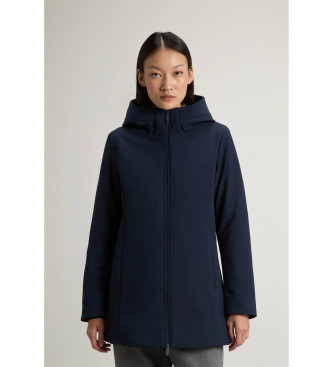 Woolrich para mujer. CFWWOU2045FRUT3496 Parka Firth de Tech Softshell azul (M), Casual, Poliéster