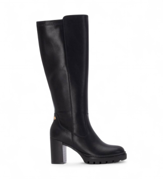 Xti para mujer. 14452401-NEGRO Botas 144524 negro (36), 5 a 8cm, Cremallera, Casual