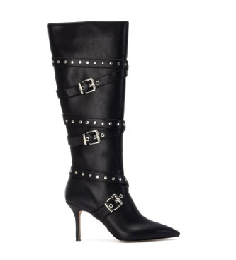Xti para mujer. 14465001-NEGRO Botas 144650 negro (36), 8 a 10cm, Cremallera, Casual