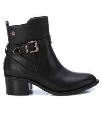 Xti para mujer. 14301903-NEGRO Botines 143019 negro (36), 5 a 8cm, Cremallera, Casual