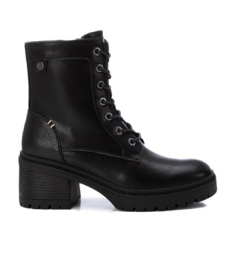 Xti para mujer. 14336801-NEGRO Botines 143368 negro (36), 3 a 5cm, Cremallera, Casual