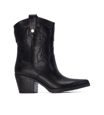 Xti para mujer. 14471801-NEGRO Botas 144718 negro (38), 3 a 5cm, Cremallera, Casual