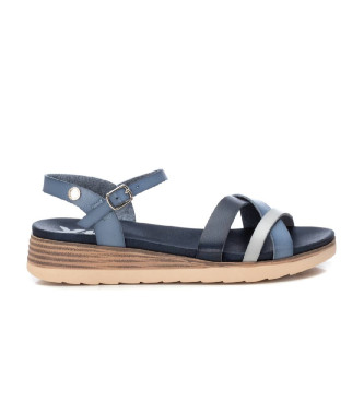 Xti para mujer. 14284805-NAVY Sandalias 142848 azul (37), 3 a 5cm, Hebilla, Casual