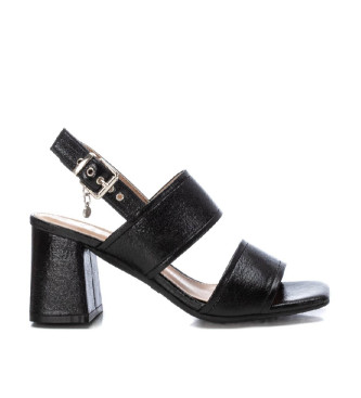 Xti para mujer. 14287904-NEGRO Sandalias 142879 negro (37), 5 a 8cm, Hebilla, Casual, Fiesta