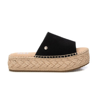 Xti para mujer. 14363903-NEGRO Sandalias de piel 143639 negro (39), 3 a 5cm, Ante, Ninguno, Casual