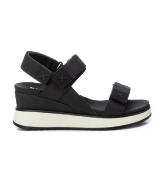 Xti para mujer. 14384808-NEGRO Sandalias 143848 negro (35), 5 a 8cm, Velcro, Casual