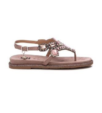 Xti -NUDE Sandalias de piel nude