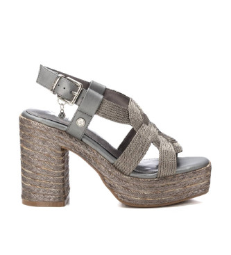 Xti -PLOMO Sandalias plateado
