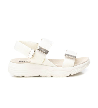 Xti para mujer. 14407308-BLANCO Sandalias 144073 blanco (41), 3 a 5cm, Velcro, Casual