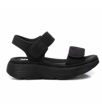 Xti para mujer. 14398605-NEGRO Sandalias 143986 negro (36), 3 a 5cm, Velcro, Casual