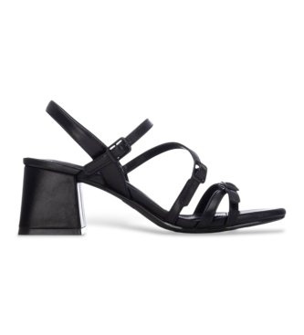 Xti para mujer. 14534203-NEGRO Sandalias 145342 negro (39), 3 a 5cm, Hebilla, Casual, Deportivo